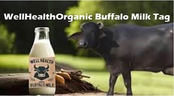 WellHealthOrganic Buffalo Milk Tag