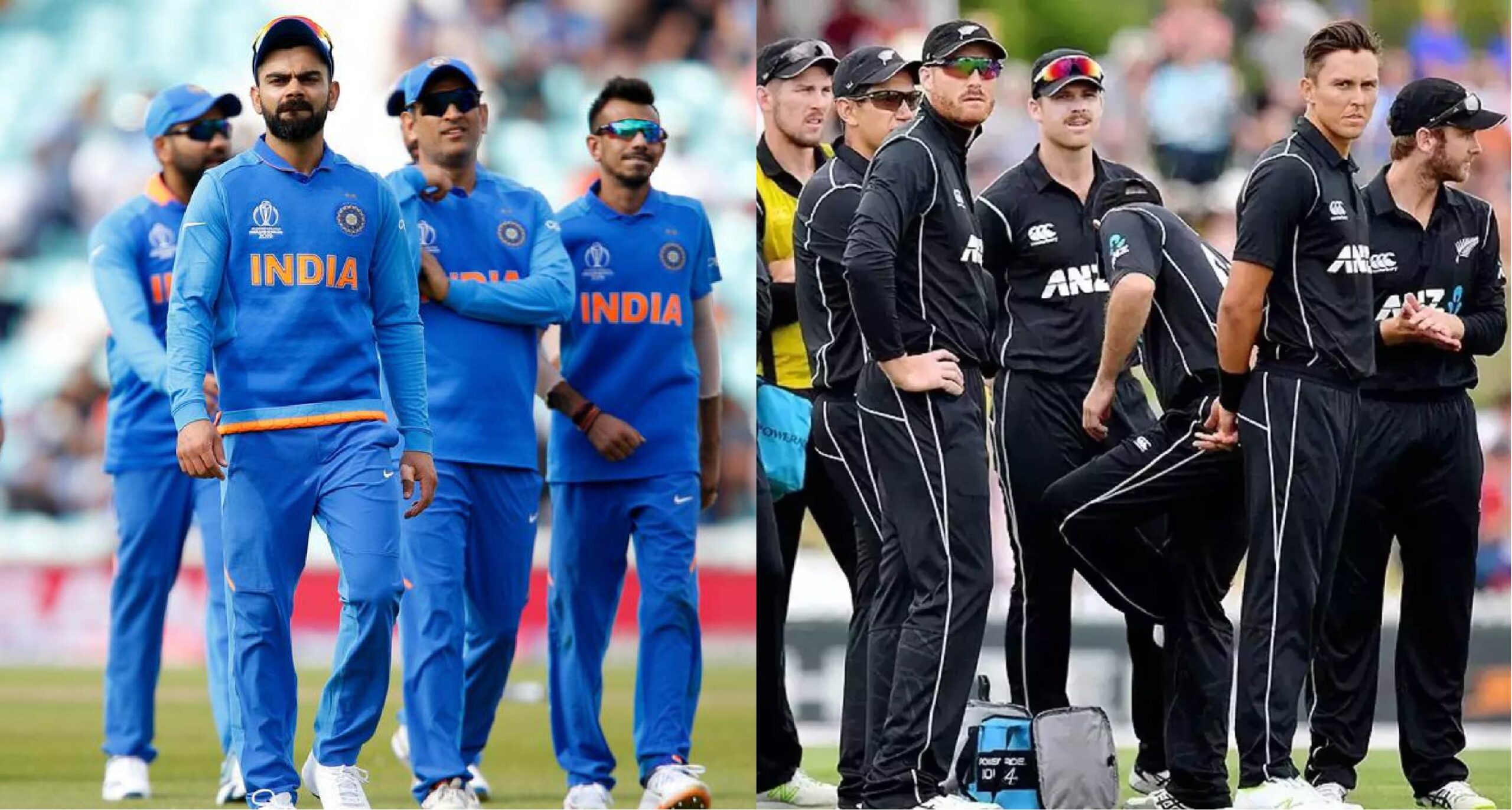 New Zealand National Cricket Team vs India National Cricket Team Timeline