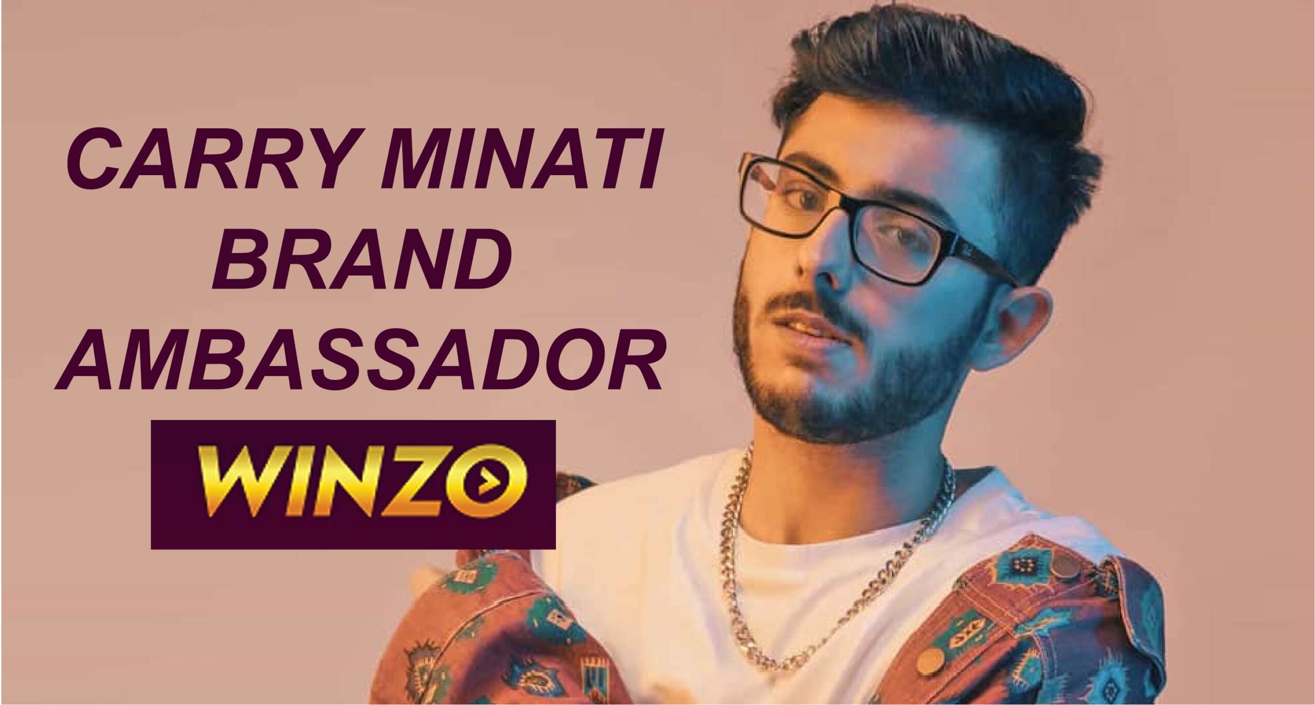 Rajkotupdates.news: YouTuber Carryminati Appointed as Winzo Brand Ambassador